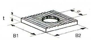 Counterplaatje gekarteld - CHPSW - F28/F38