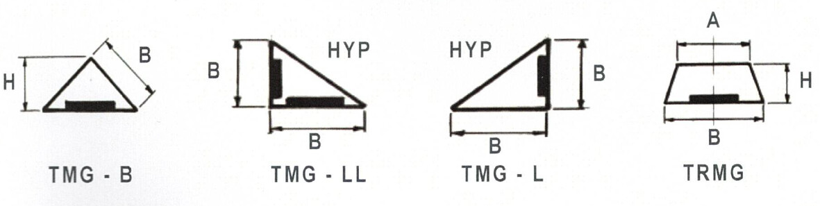 Magneetlatten in staal - TMG